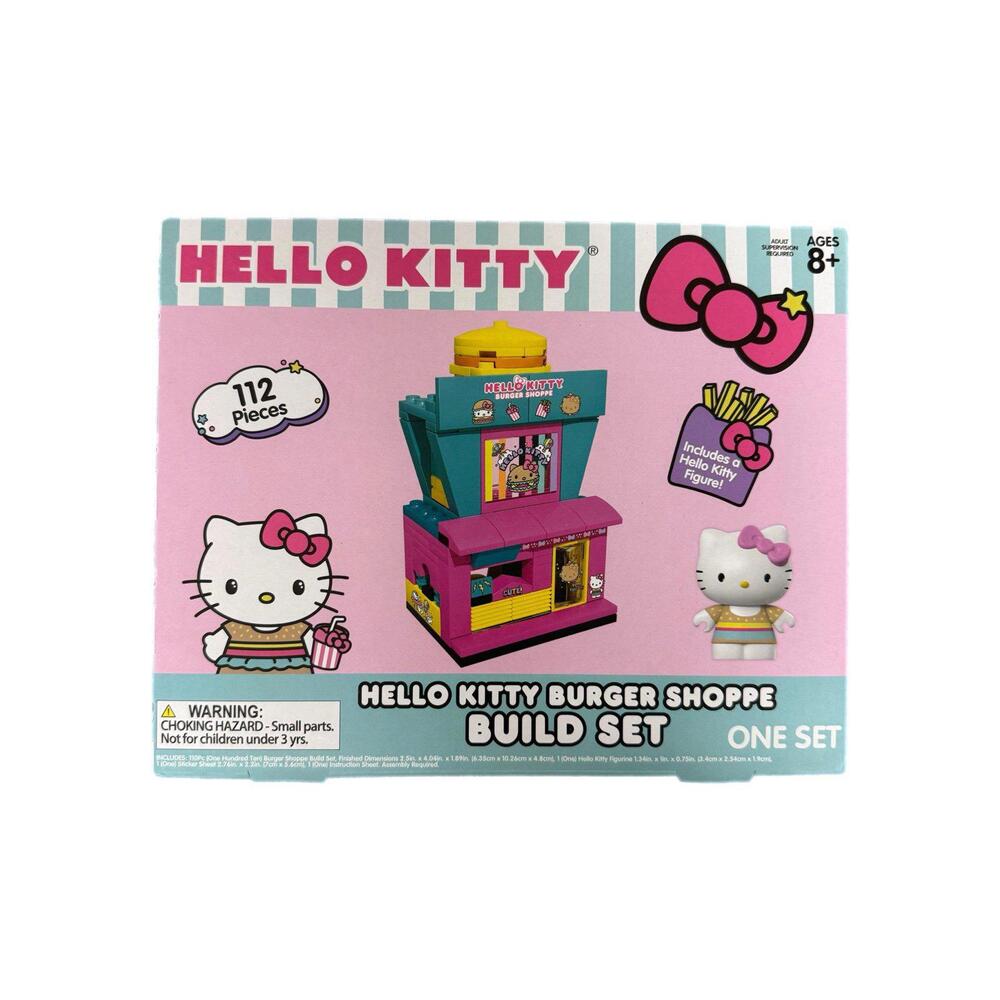 Hello Kitty Burger Shoppe Build Set Lego